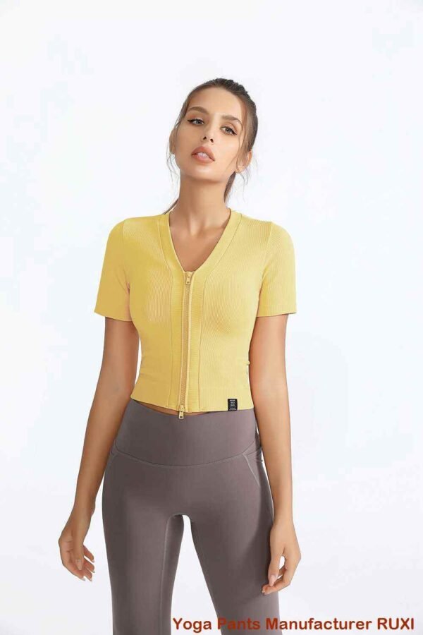ruched սպորտային կրծկալ RUXI