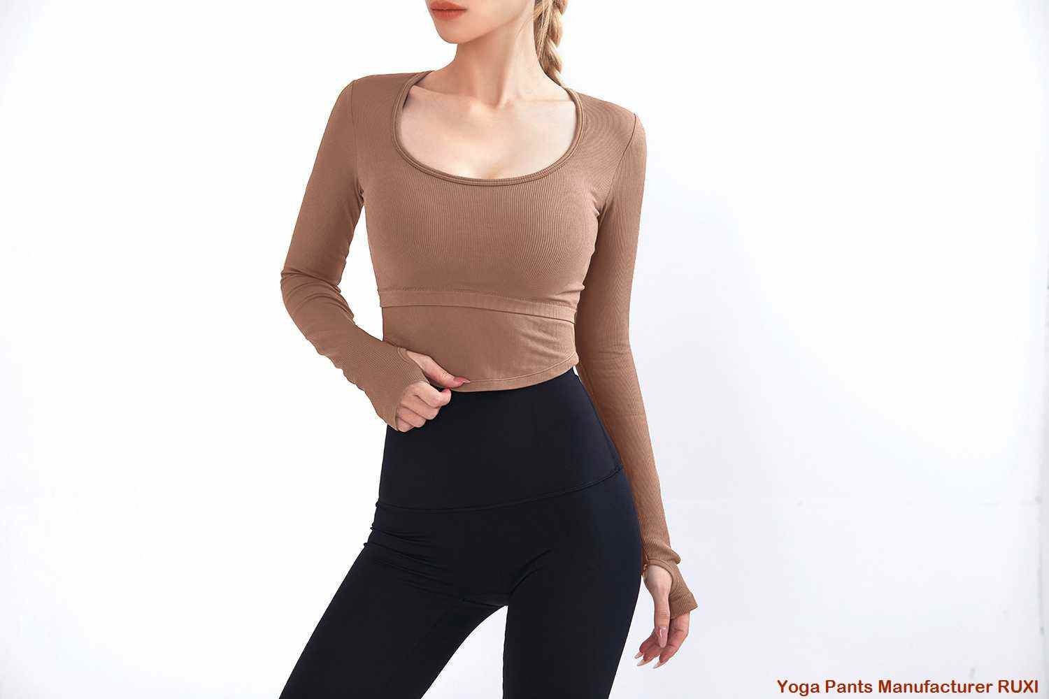 վարդագույն օրիգինալ յոգայի տաբատ