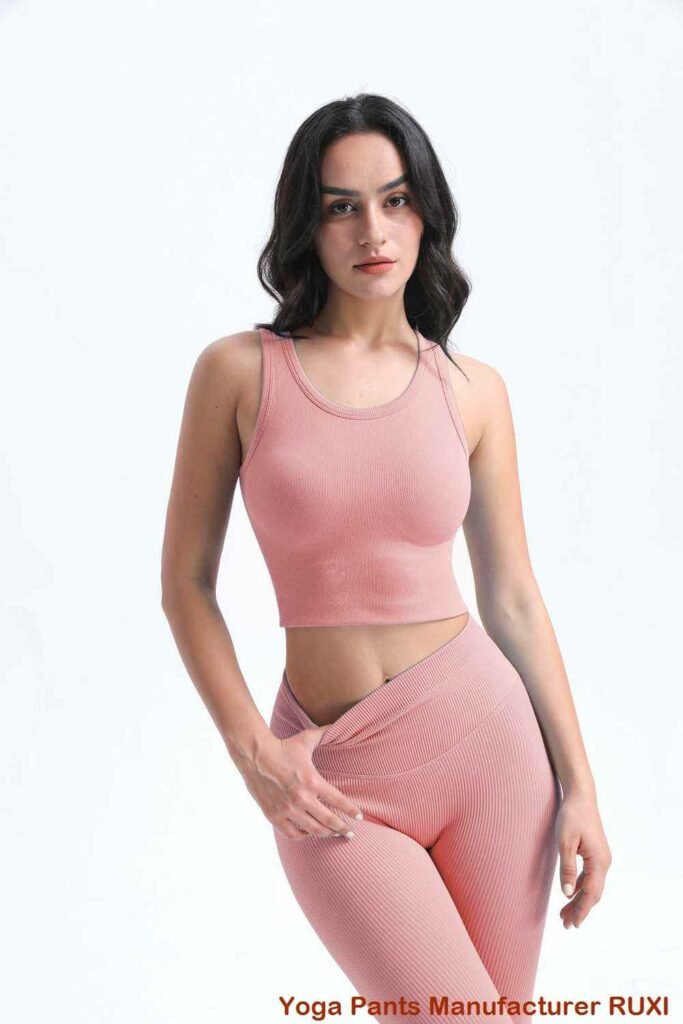 գունավոր յոգայի շորտեր RUXI